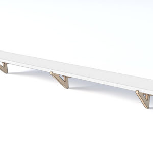 1×6 Shelf Bracket