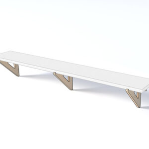 1×8 Shelf Bracket